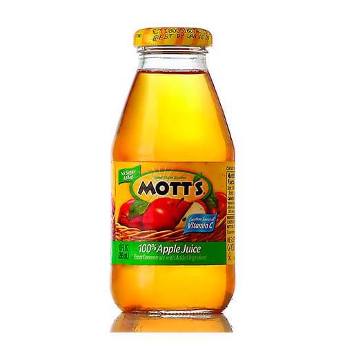 MOTT´S JUGO DE MANZANA 10OZ X 24 (E)