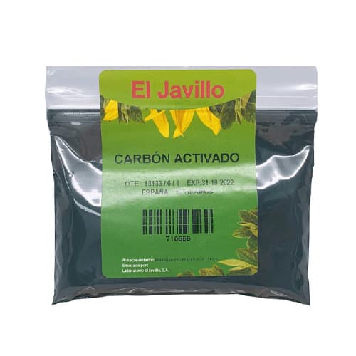 CARBON ACTIVADO POLVO 50GR ** (E)