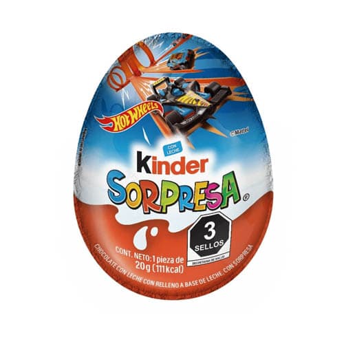KINDER SORPRESA T12 NIÑO X 12 UNIDAD (E)