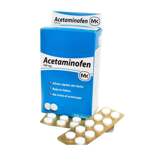 ACETAMINOFEN 500MG X100 C/B (E)
