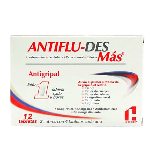 ANTIFLU-DES MAS X 12 CAP (E)